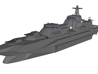精细船只军事模型军舰 航母 潜水艇(17)